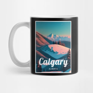 Calgary ski - Alberta Canada Mug